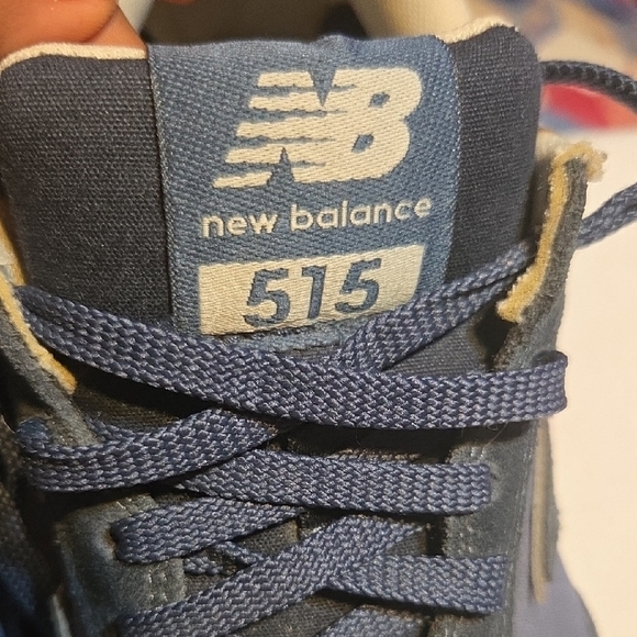 New Balance Men's Blue and White Sneakers - Picture 2 of 8
